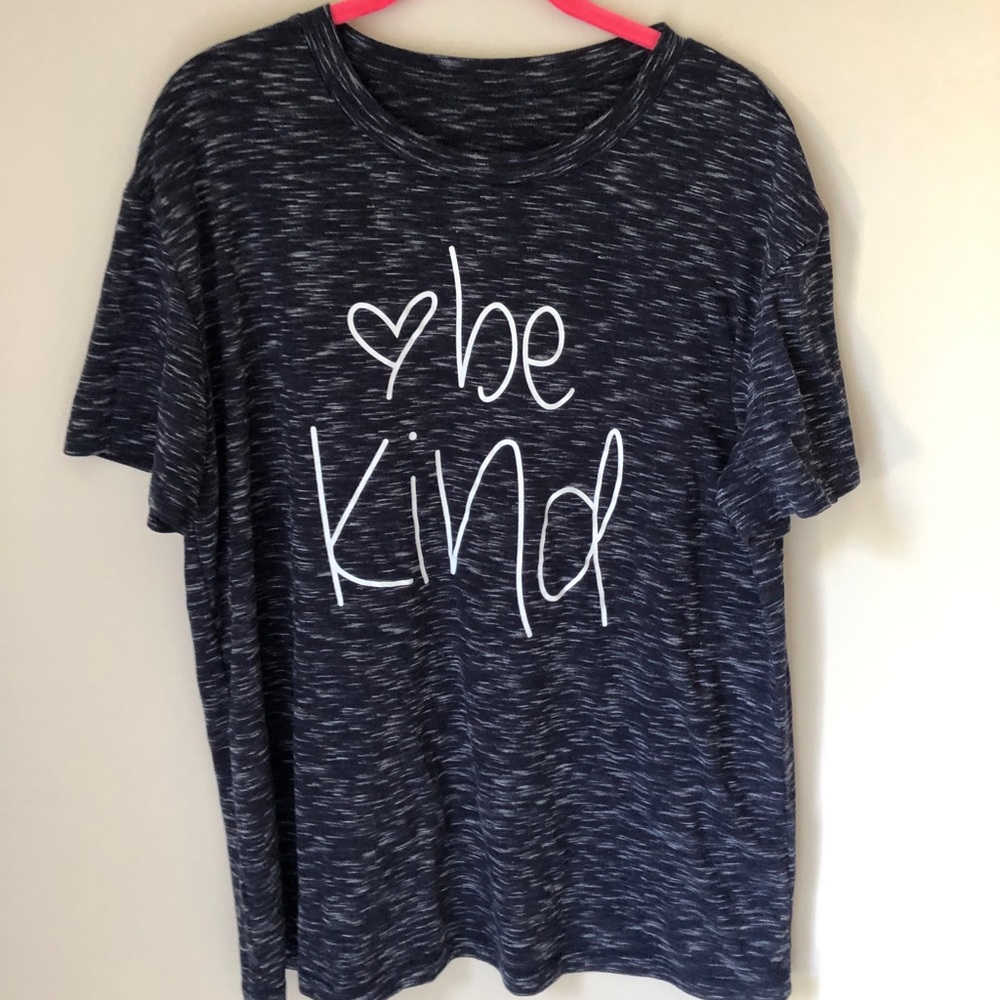 Amazon brand, XXL, Dark blue (Be kind) T-shirt